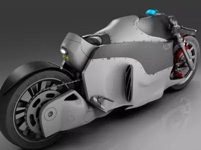 NZR Motorcyle 3D model