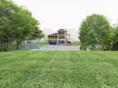 X9 3 STORY LUXURY HOUSE FREE 3D MODEL Free 3D model