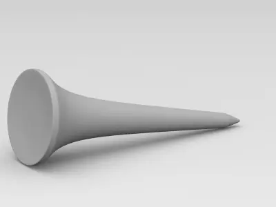 Golf Tee 2 3D model