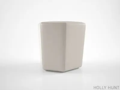 Holly Hunt Vrille ottoman 3D model