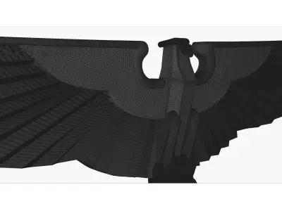 eagle 3D print model 7