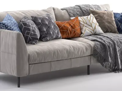 Loft sofa 260 cm 3D model
