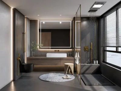 Bathroom 114 3D model