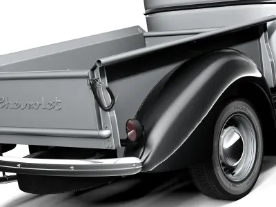 Chevrolet Pickup Truck 1939 3D model