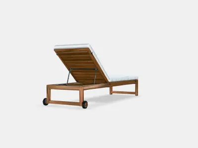 NAMMARO Sun lounger 1 Low-poly 3D model