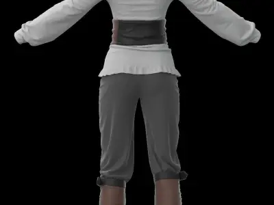 Outfit Marvelous Designer 3D model