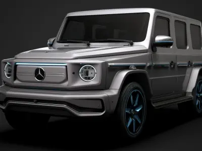 Mercedes Benz EQG 2022 3D model