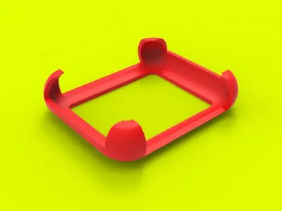 40 mm apple watch case cover plain 3D print model