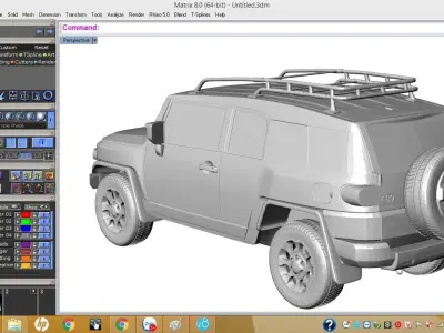  Toyota car 3d 3D print model