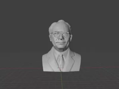 Vladimir K Zworykin 3D print model