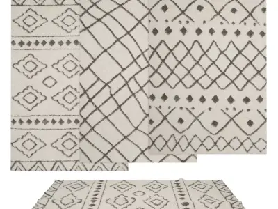Rugs No 160 Low-poly 3D model
