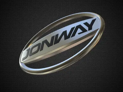 jonway logo 3D model