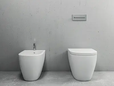 Bathroom furniture set ME by Starck Duravit  3D model