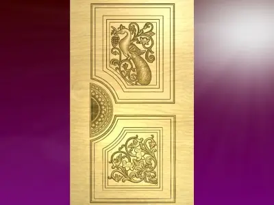 DOOR DESIGN 3D model get