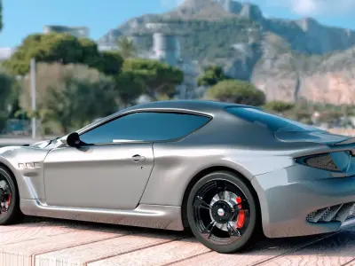 Maserati car 3D model