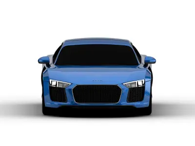Audi R8 v10 3D model