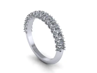 Engagemen Ring WB V3 3D print model