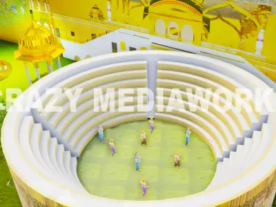 Stadium 3D model get