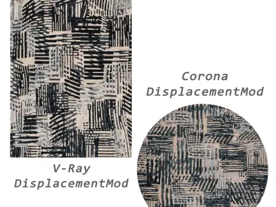 Rugs No 886 Low-poly 3D model