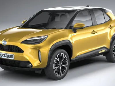 Toyota Yaris Cross 2021 3D model
