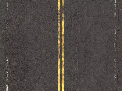 asphalt 14 png pbr seamless 3D model