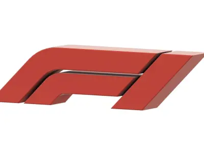 Formula 1 Stand Logo 3D print model