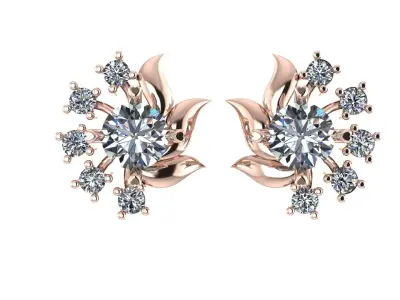 Earrings Luxury 3D print model