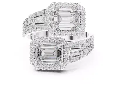 Designer Rings 3D model