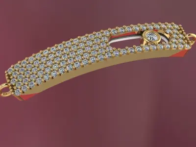 bracelet messika  3D print model