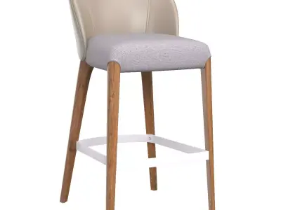 Bellevue 06 Barstool 3D model