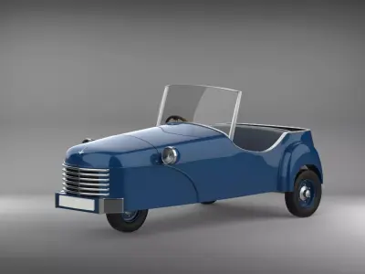 Bond Minicar Mark A 3D model