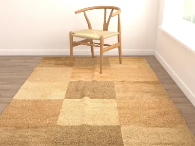 Rugs No 143 Low-poly 3D model