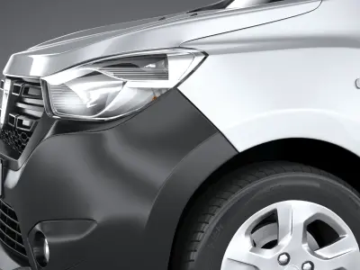 Dacia Dokker van 2022 3D model