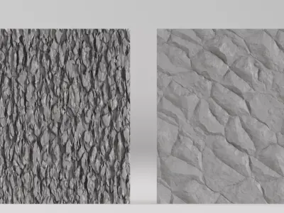 001679 Stone Wall Panels for 3D Printing 3D print model