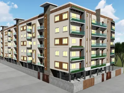 exterior design Free 3D model