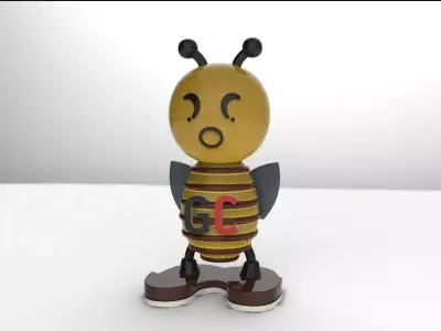 Grab-Bee bee Free 3D model