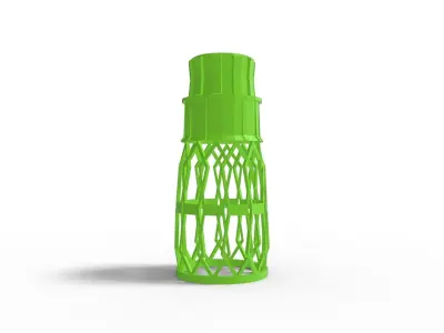 Artistic Lampshade Free 3D print model