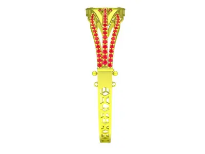 6344 luxury Diamond bangle 3D print model