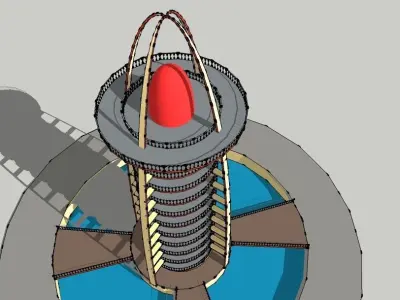 ANNA NAGAR TOWER 3D model