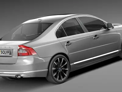 Volvo S80 2014 3D model