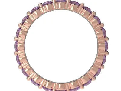 Full Eternity ring style 1 3D print model