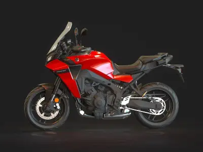 Base model Yamaha Tracer 9 2021  3D model