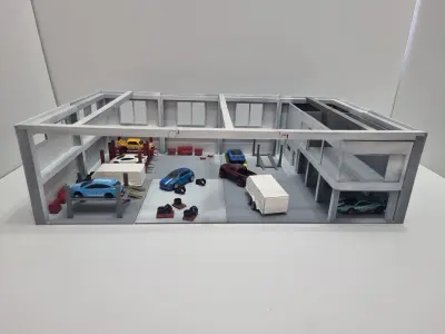 1 64 workshop 500x300x127 3D print model by kingja