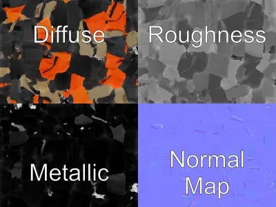 Versatile Hiking Travel Backpack model pack Low-poly 3D model