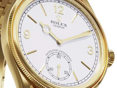 Rolex 1908 3D model