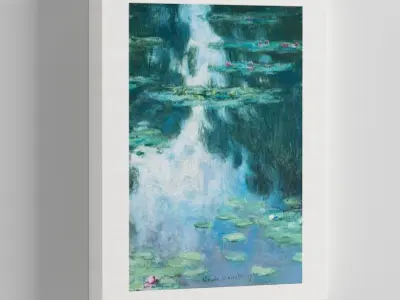 12 Posters Set 3D model