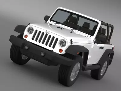 Jeep Wrangler Islander Edition 2010 3D model