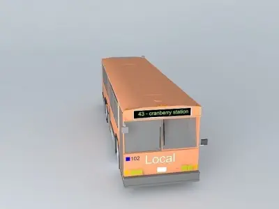 2001 gillig phantom Free 3D model