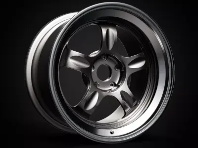 Volk Racing 21C 3D model