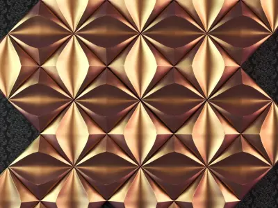 3D WALL PANEL  collection 13 of 14 3D print model